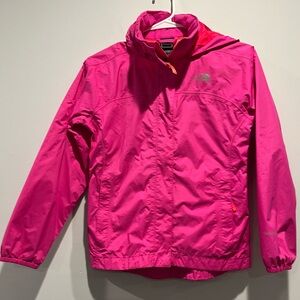 The North Face Kids Bright Pink Raincoat